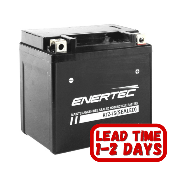 Enertec KTZ-7S 12v, 6.5Ah, 95CCA Motorcycle Battery